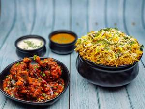 Chicken Lollipop Biryani