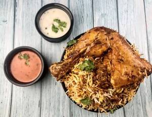 Hyderabadi Chicken Dum Biryani