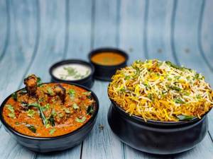 Kalmi Chicken Biryani