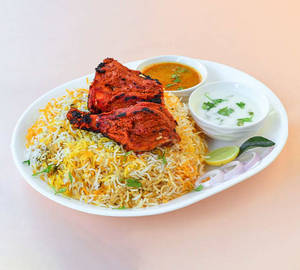 Tandoori Chicken Biryani
